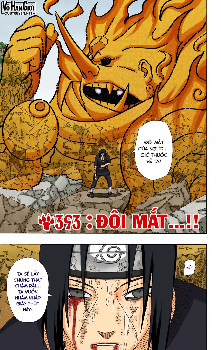 Naruto Full Màu Chap 393 - Next Chap 394