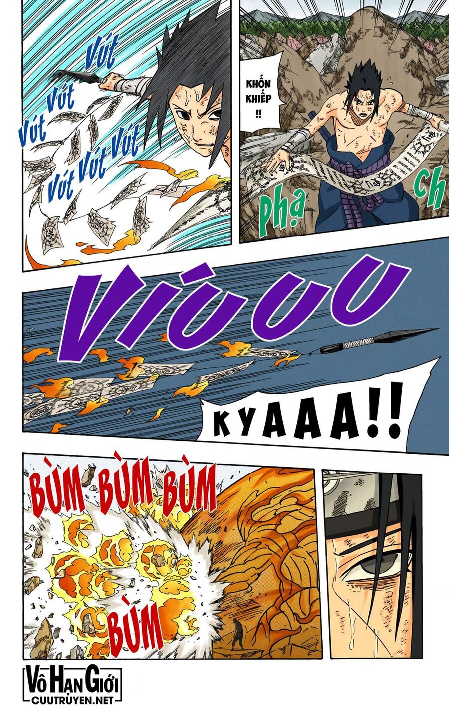 Naruto Full Màu Chap 393 - Next Chap 394