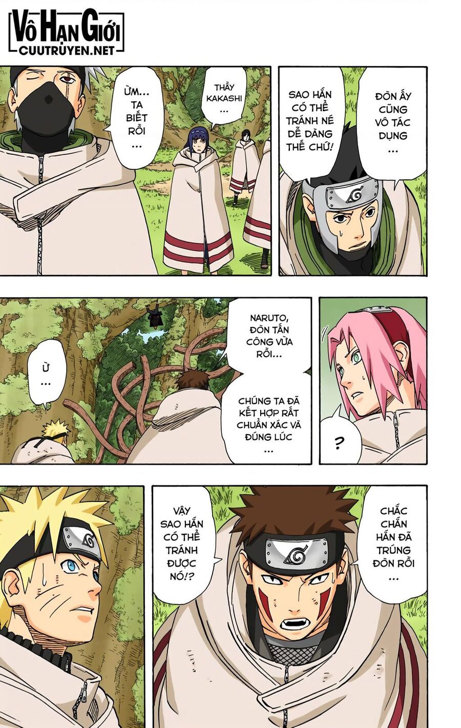 Naruto Full Màu Chap 394 - Next Chap 395