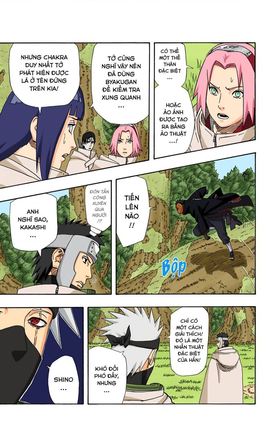 Naruto Full Màu Chap 394 - Next Chap 395