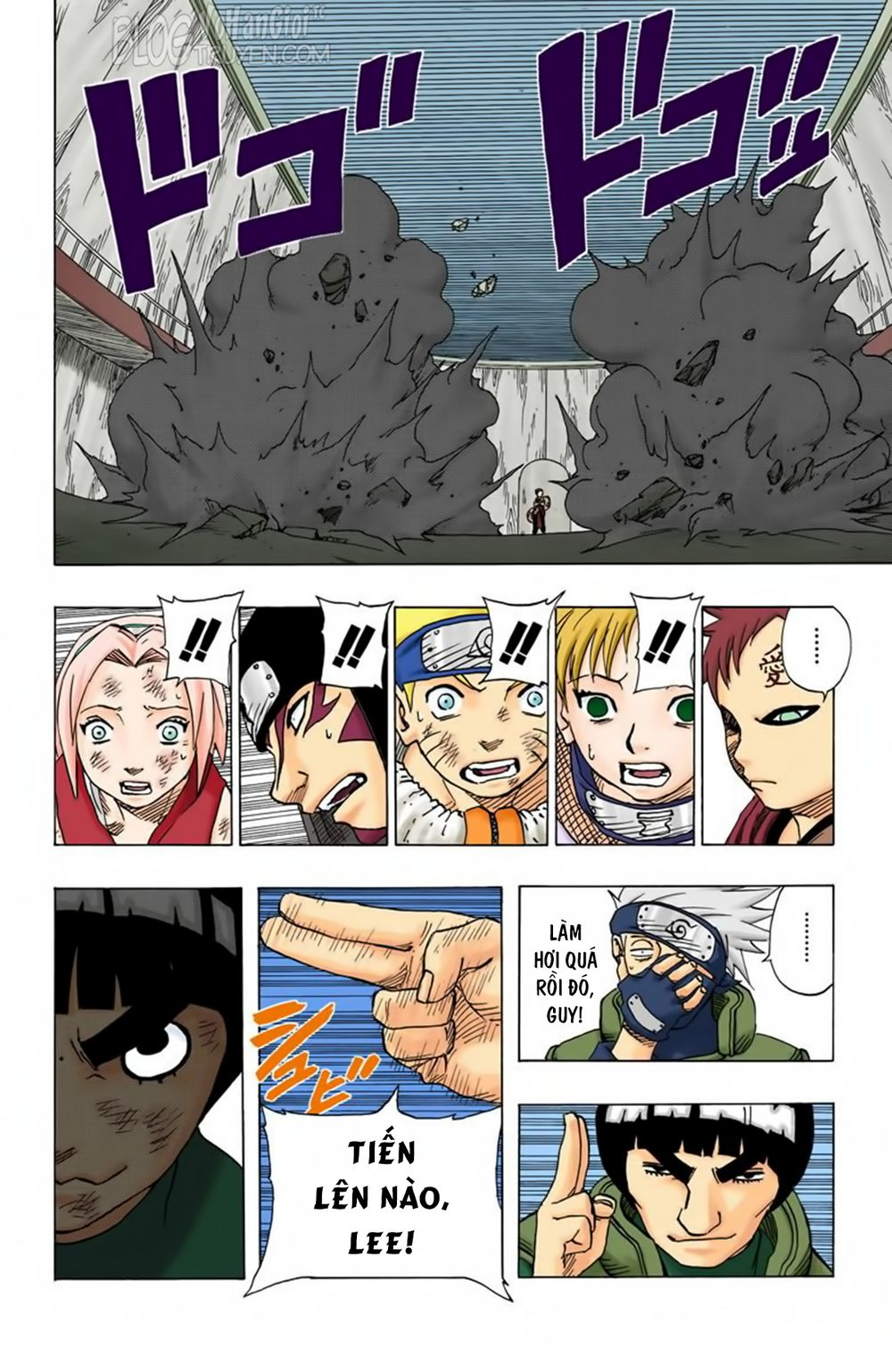 Naruto Full Màu Chap 82 - Next Chap 83