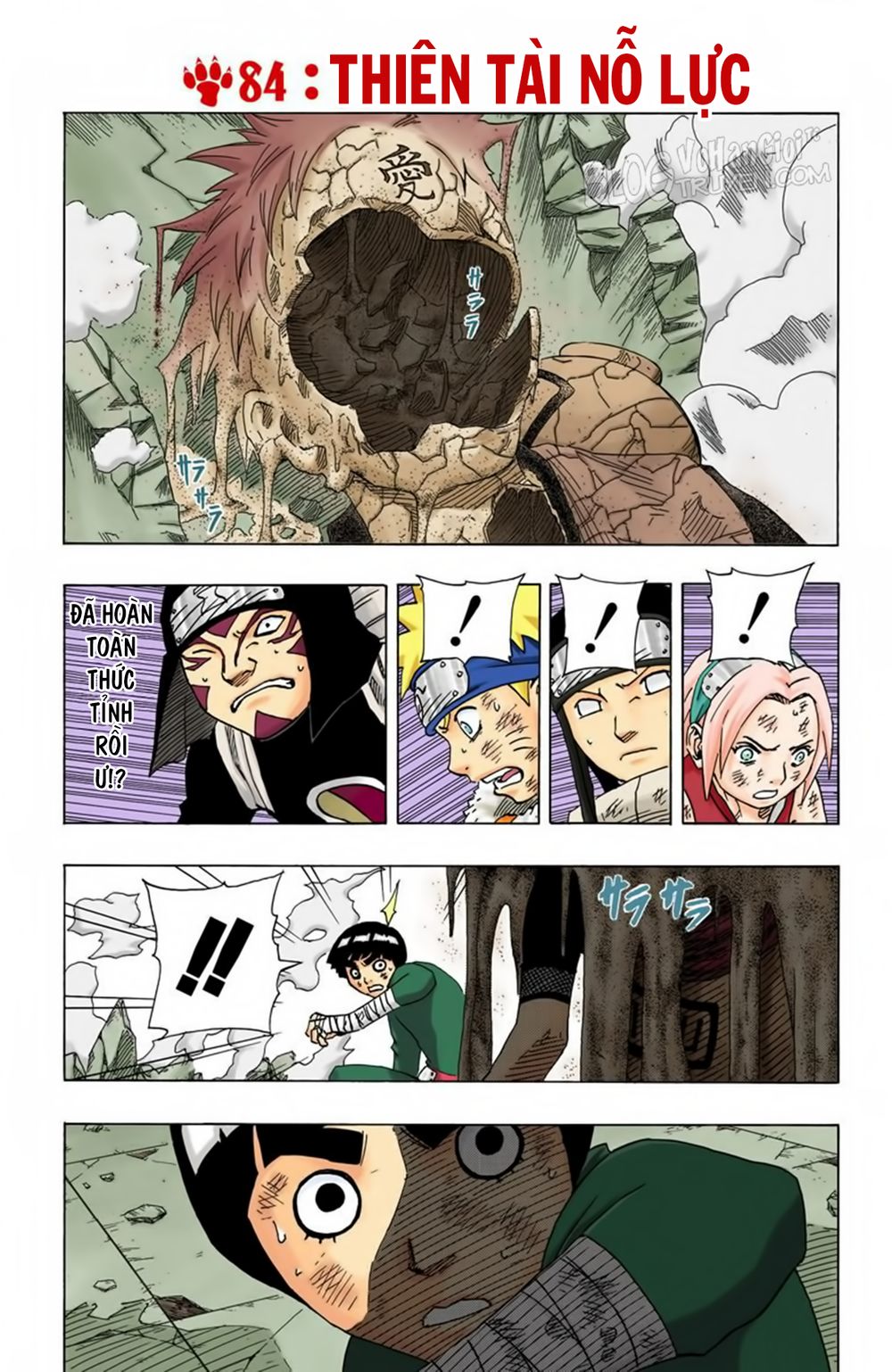 Naruto Full Màu Chap 84 - Next Chap 85
