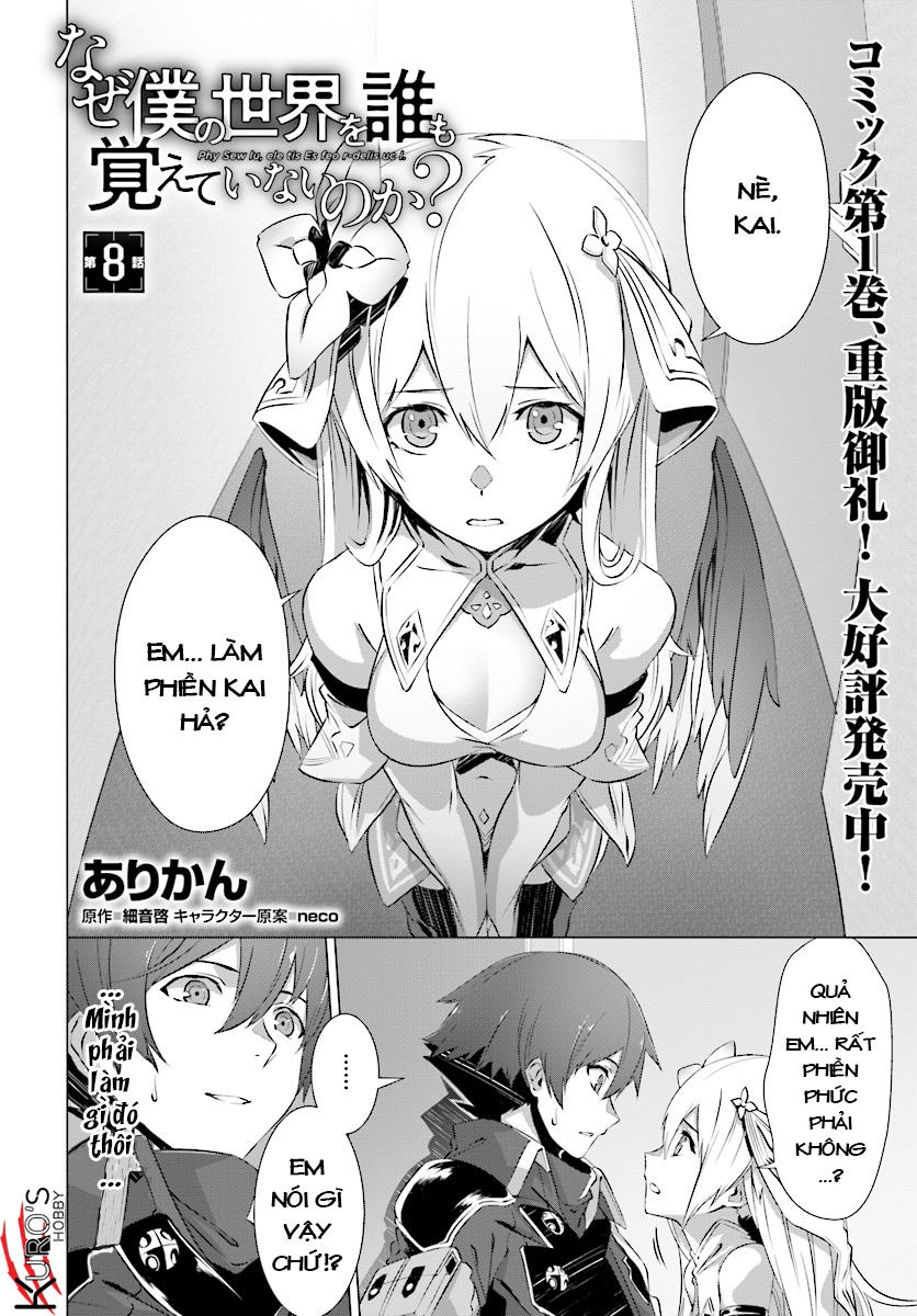 Naze Boku No Sekai Wo Daremo Oboeteinai No Ka? Chap 8 - Next Chap 9