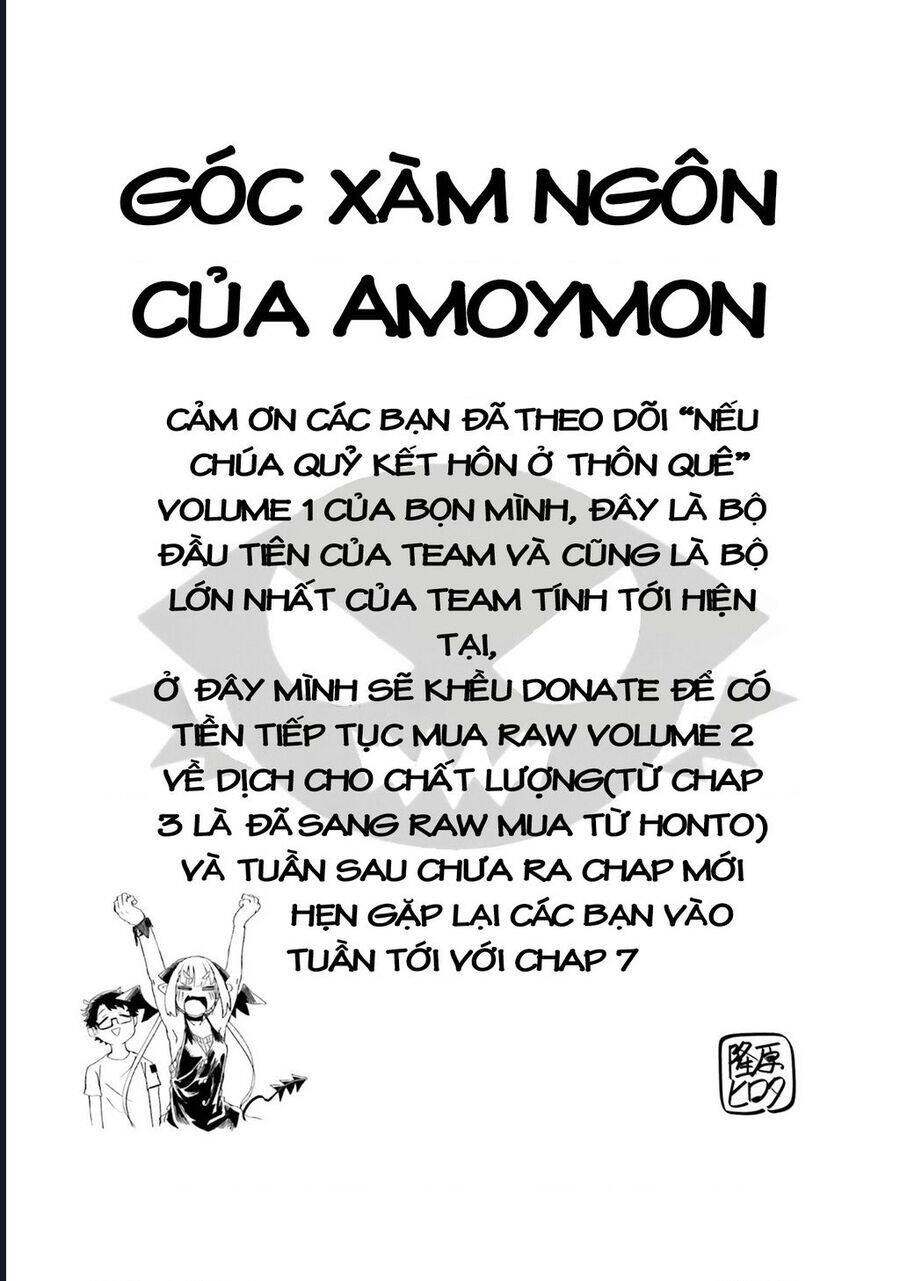 Nếu Chúa Quỷ Kết Hôn Ở Thôn Quê Chap 6 - Next Chap 7