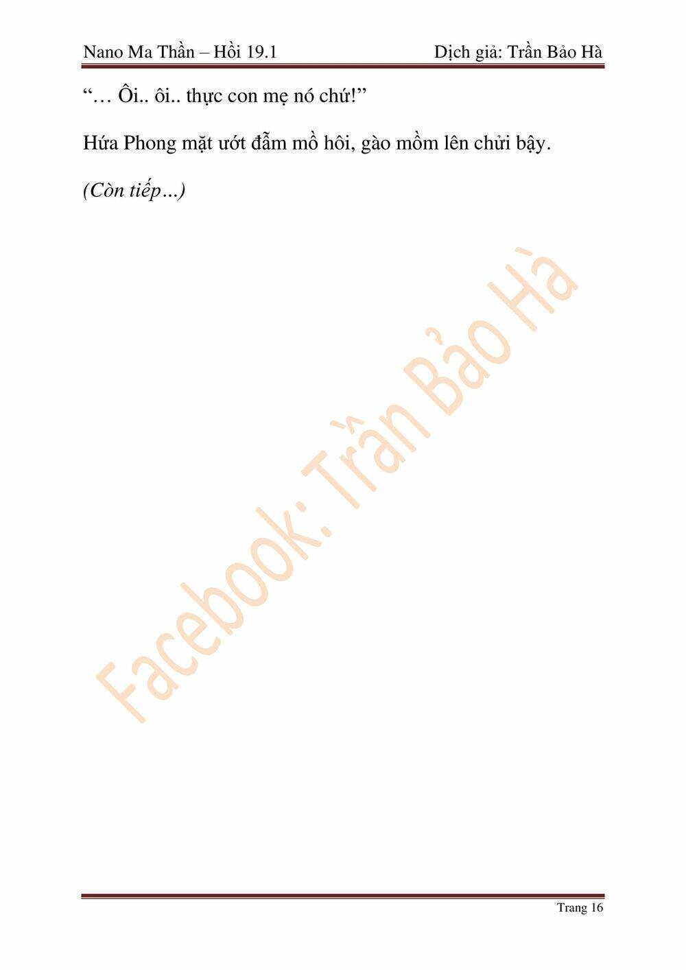 Ngã Lão Ma Thần Chap 46 - Next Chap 47