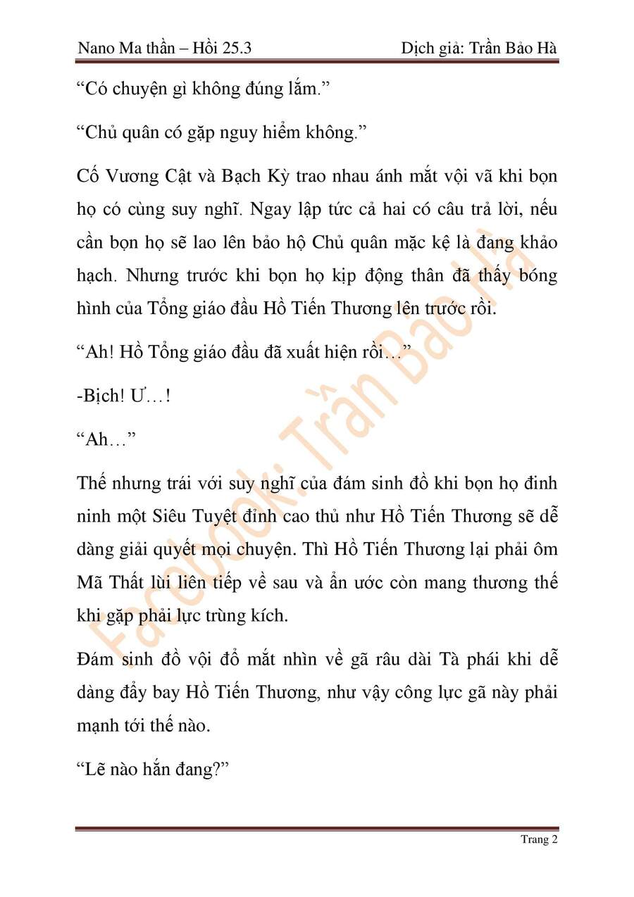 Ngã Lão Ma Thần Chap 65 - Next Chap 66