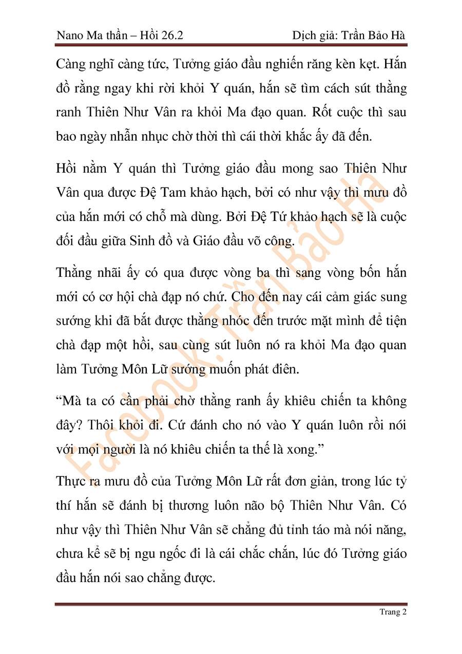 Ngã Lão Ma Thần Chap 67 - Next Chap 68
