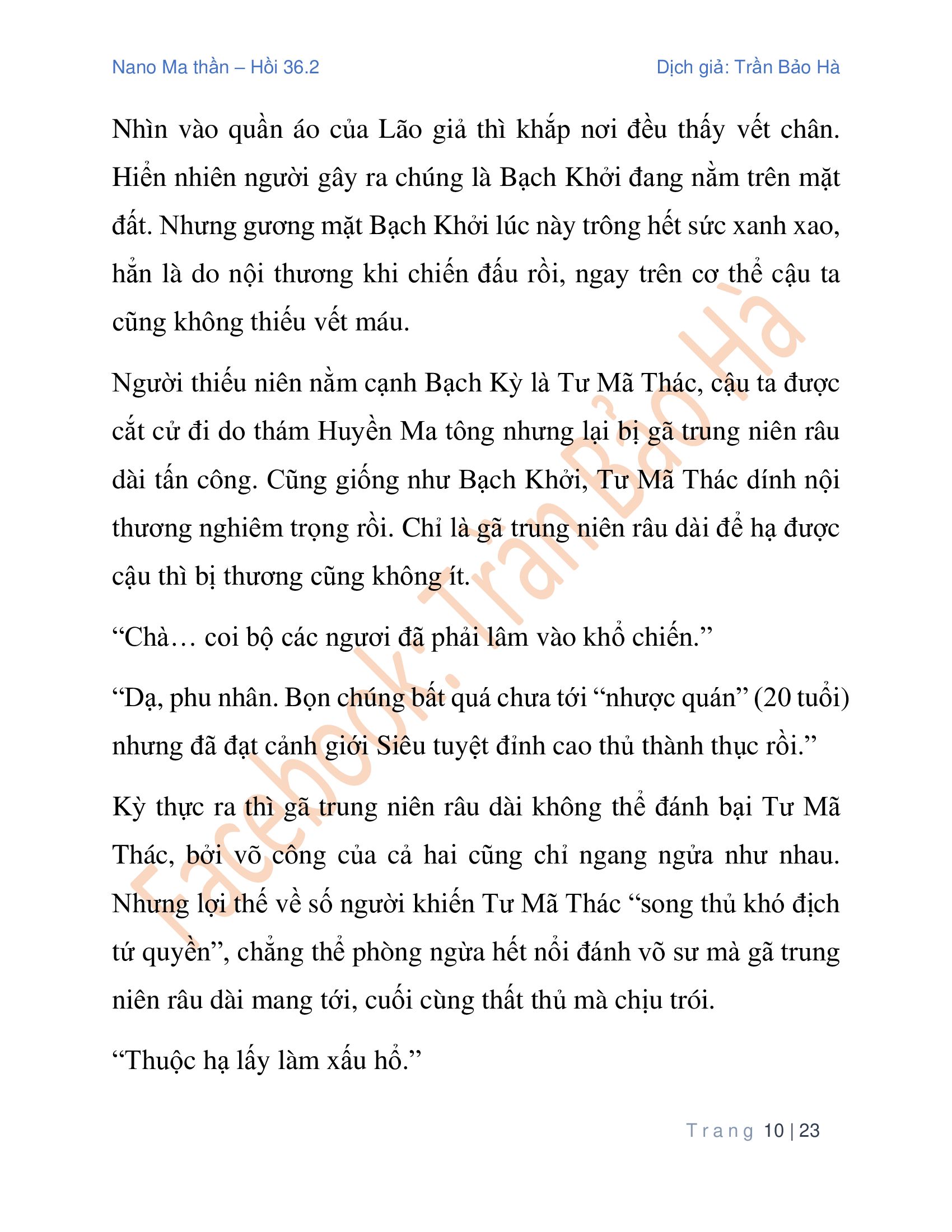 Ngã Lão Ma Thần Chap 902 - Next Chap 903