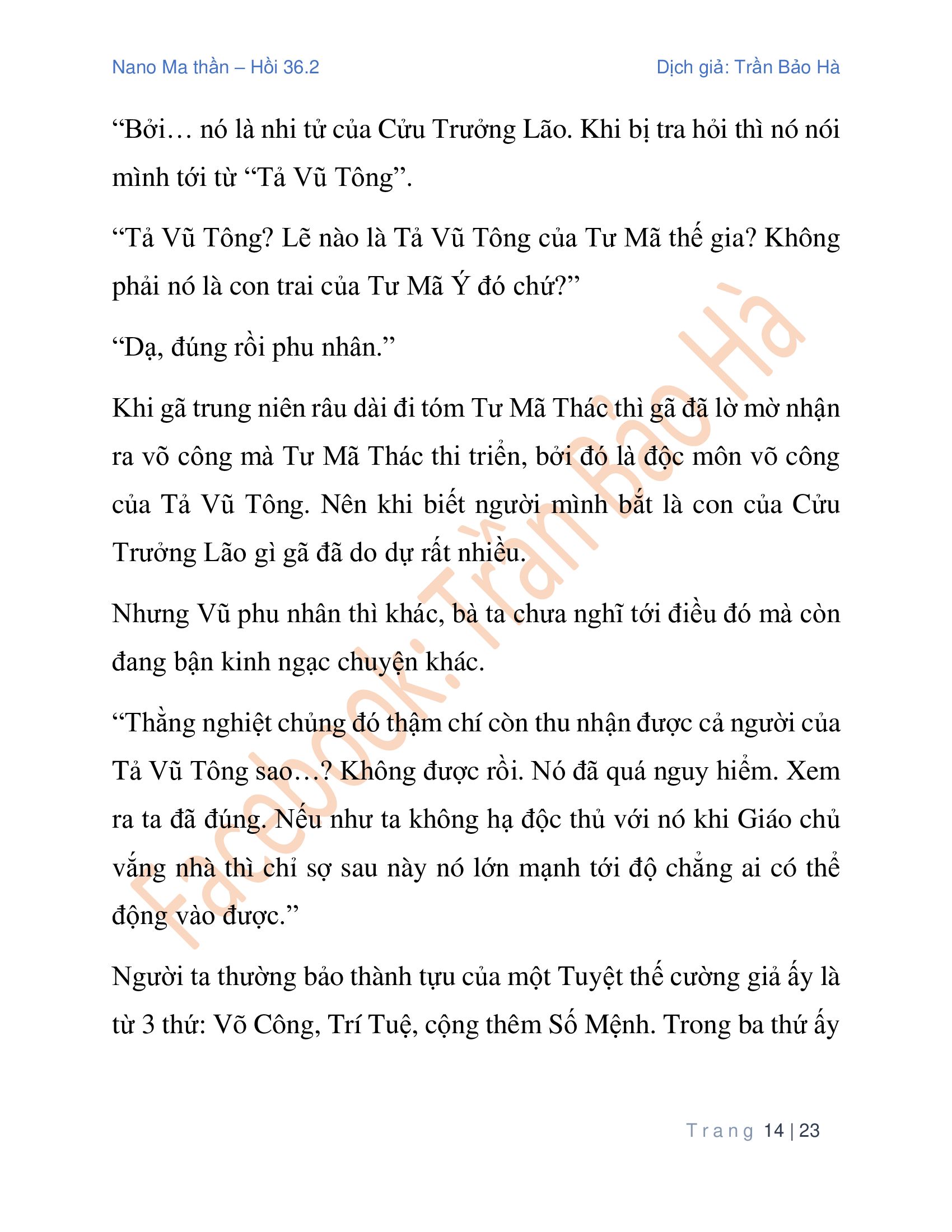 Ngã Lão Ma Thần Chap 902 - Next Chap 903