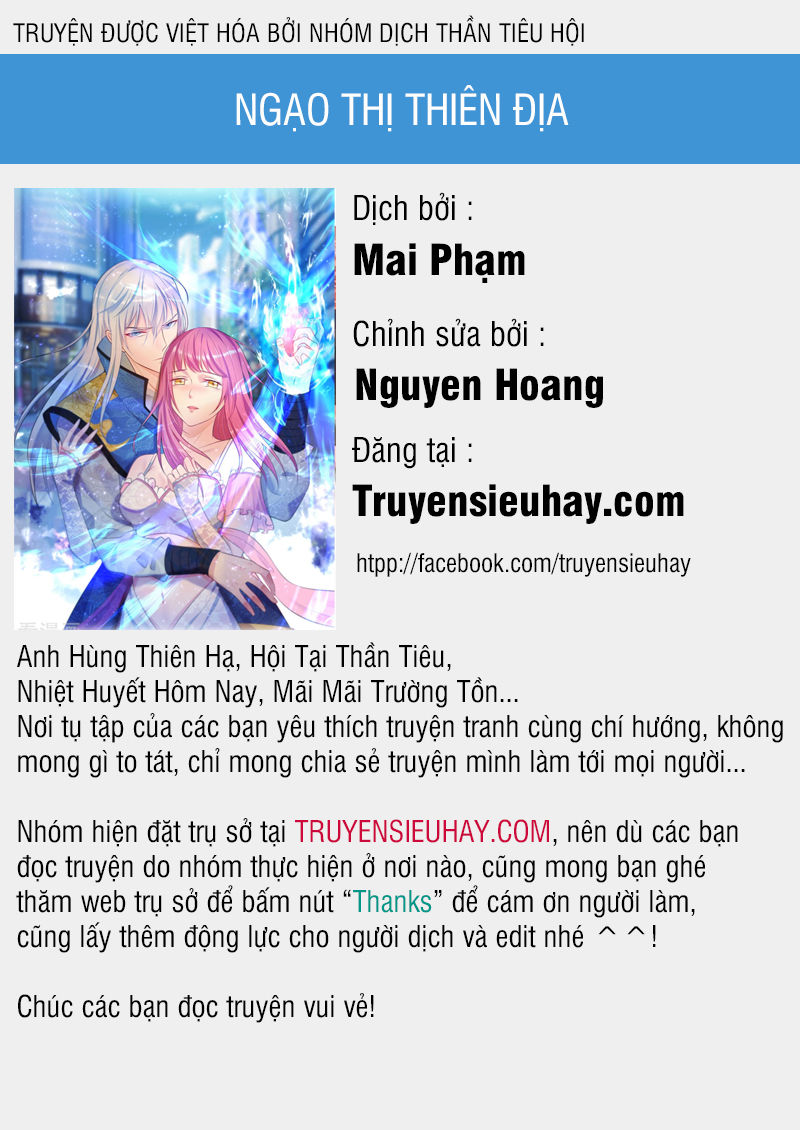 Ngạo Thị Thiên Địa Chap 25 - Next Chap 26
