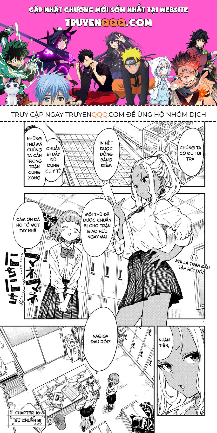 Ngày Ngày Qua Ngày Chap 16 - Next Chap 17