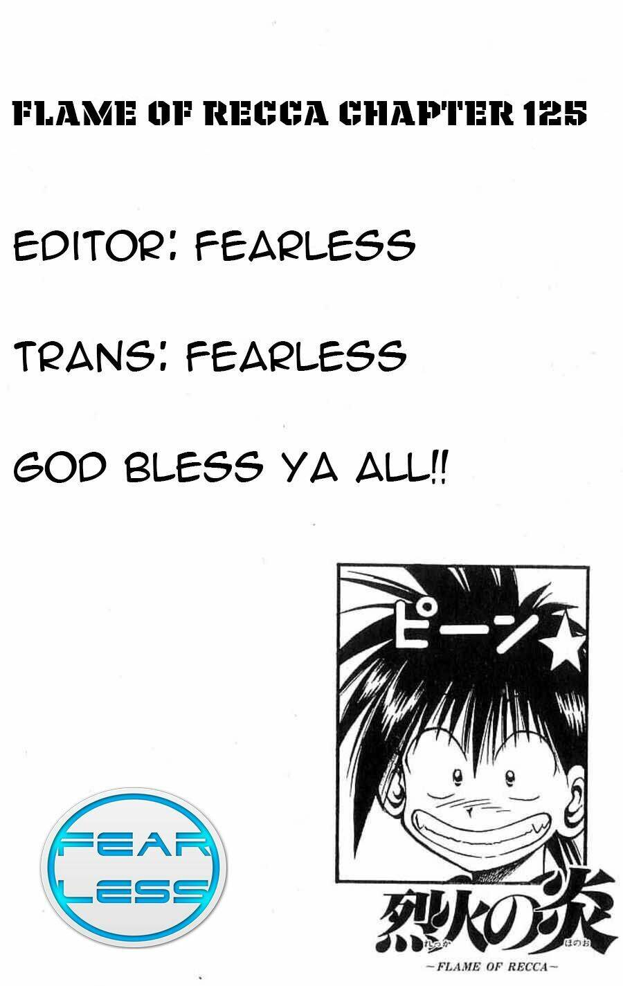 Ngọn Lửa Recca Chap 125 - Next Chap 126