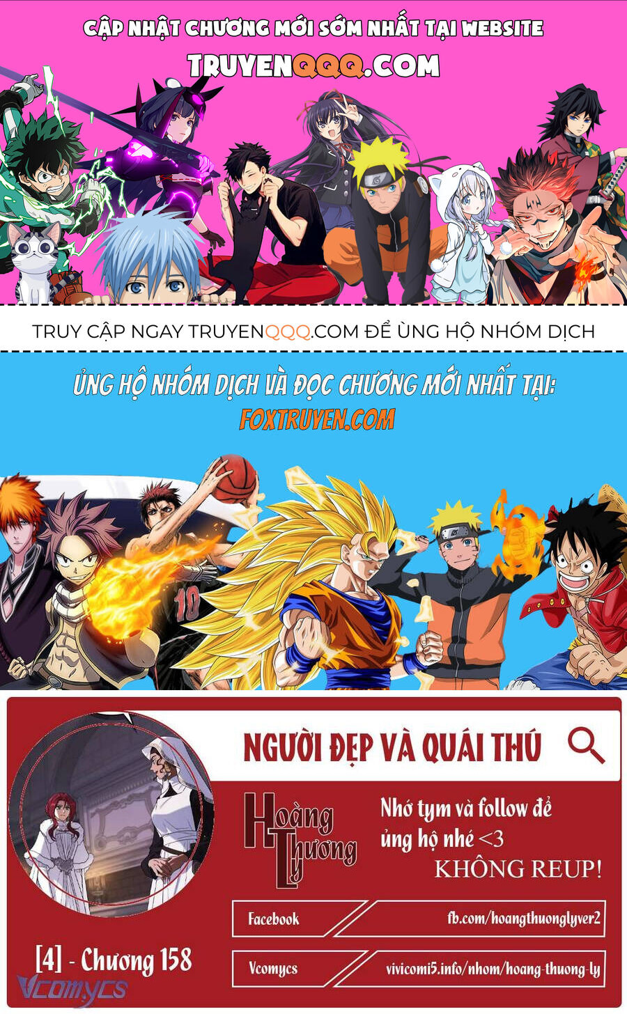 Người Đẹp Và Quái Vật Chap 158 - Next Chap 159