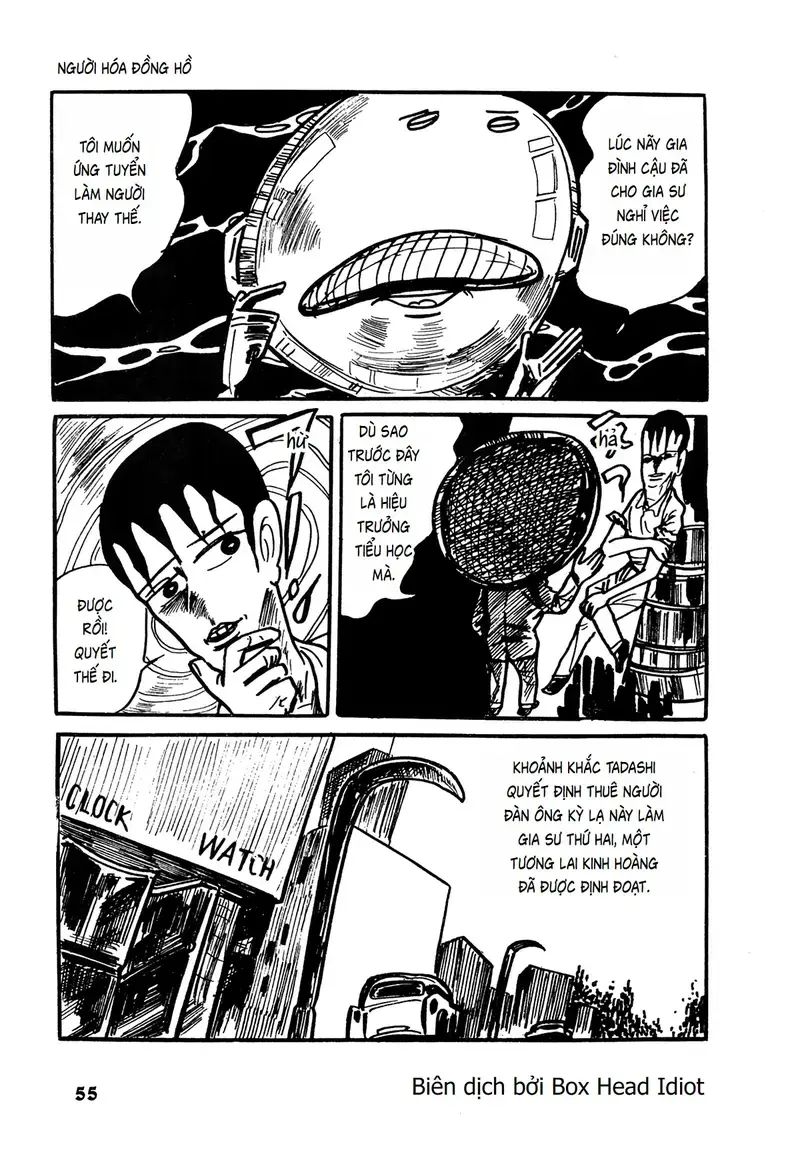 Người Hóa Đồng Hồ Chap 3 - Next Chap 4