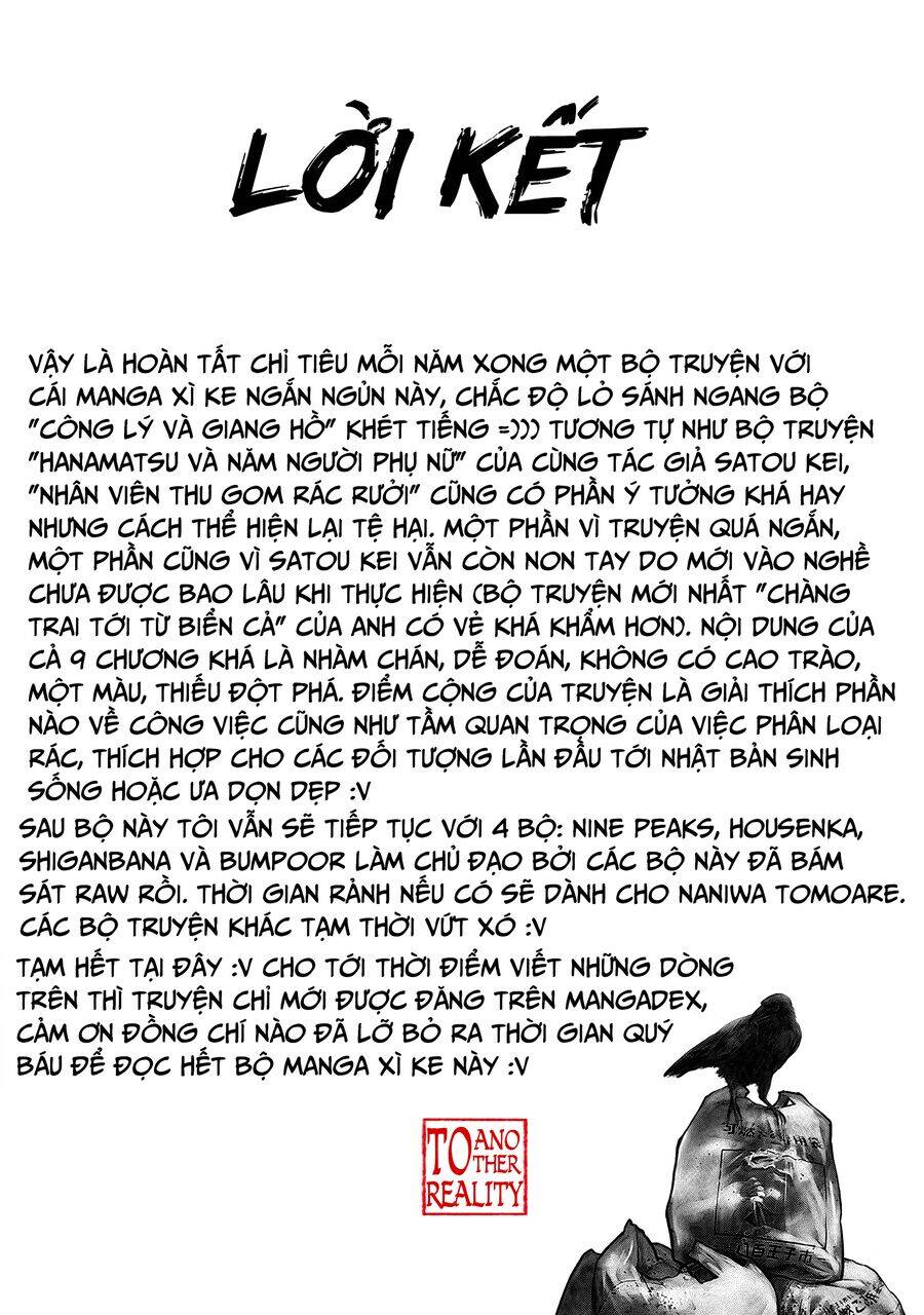 Người Thu Gom Rác - Phong Cách Của Saionji Chap 9 - Next Chap 10