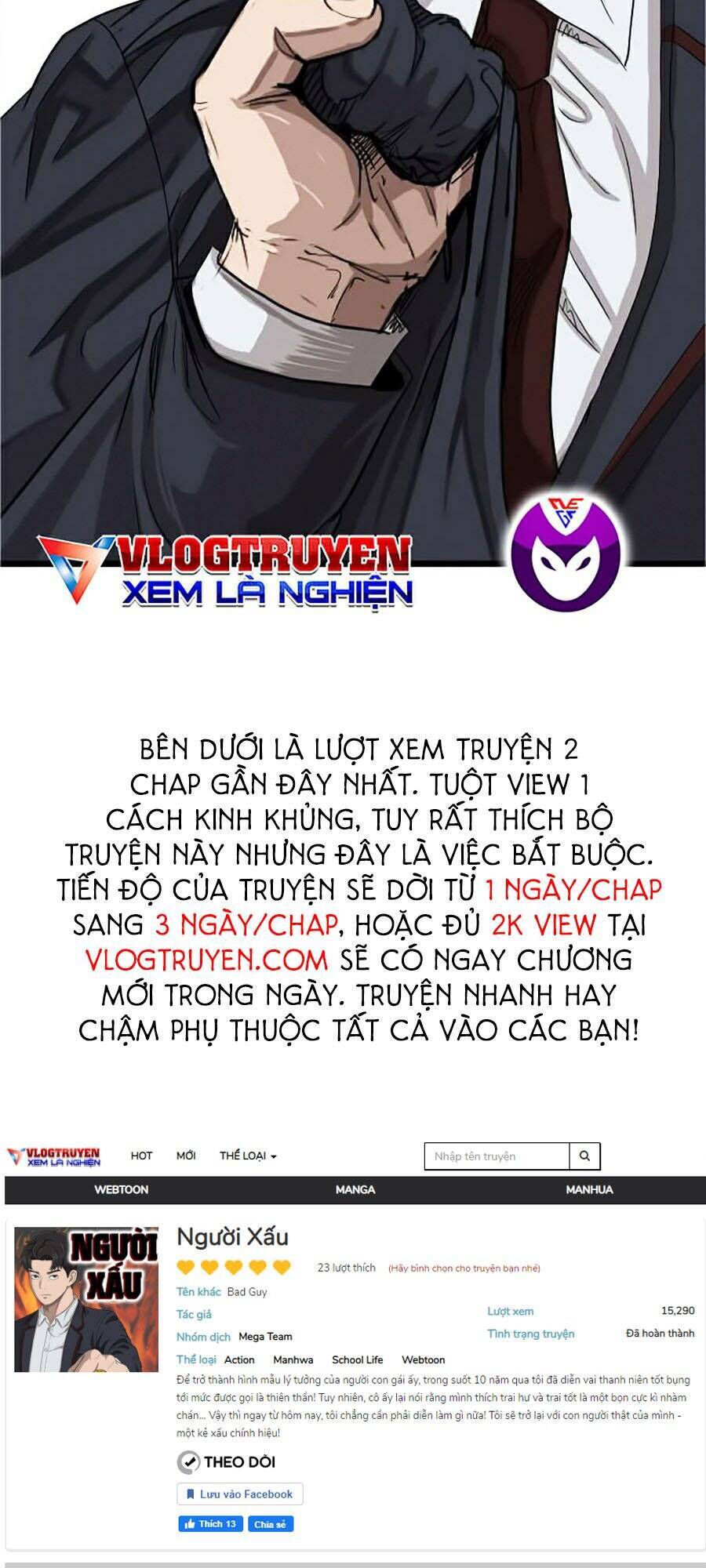 Người Xấu Chap 8 - Next Chap 9