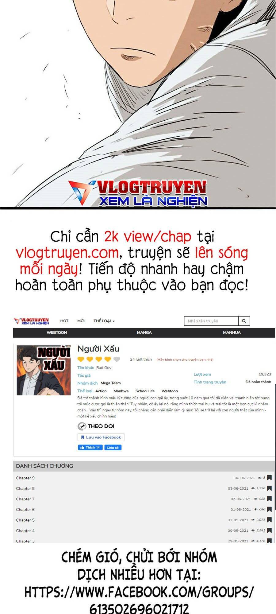 Người Xấu Chap 9 - Next Chap 10