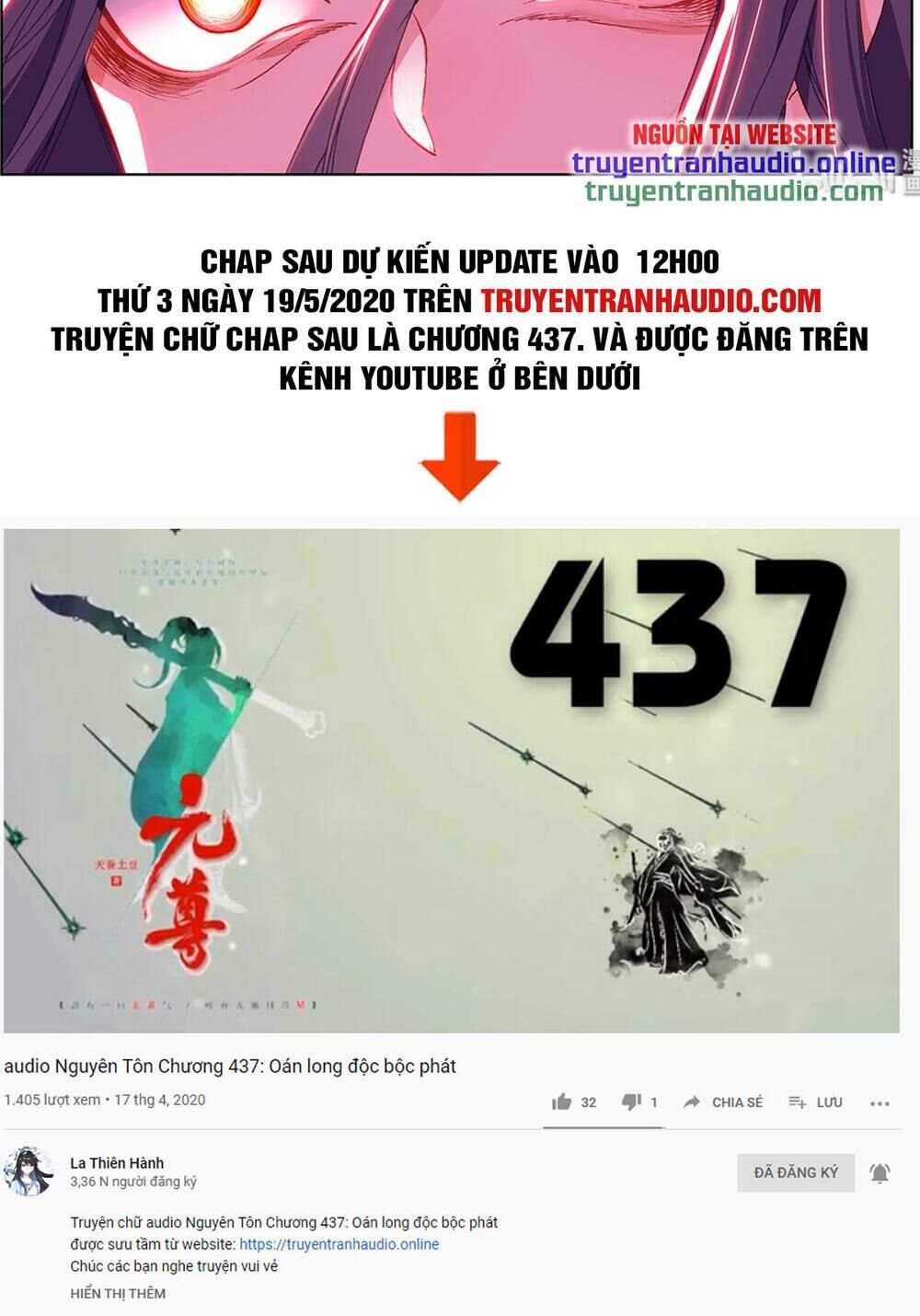 Nguyên Tôn Chap 2152 - Next Chap 2153