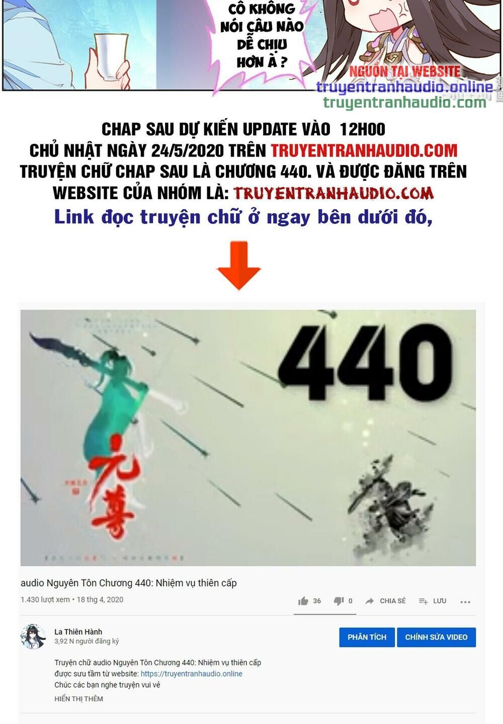 Nguyên Tôn Chap 2171 - Next Chap 2172