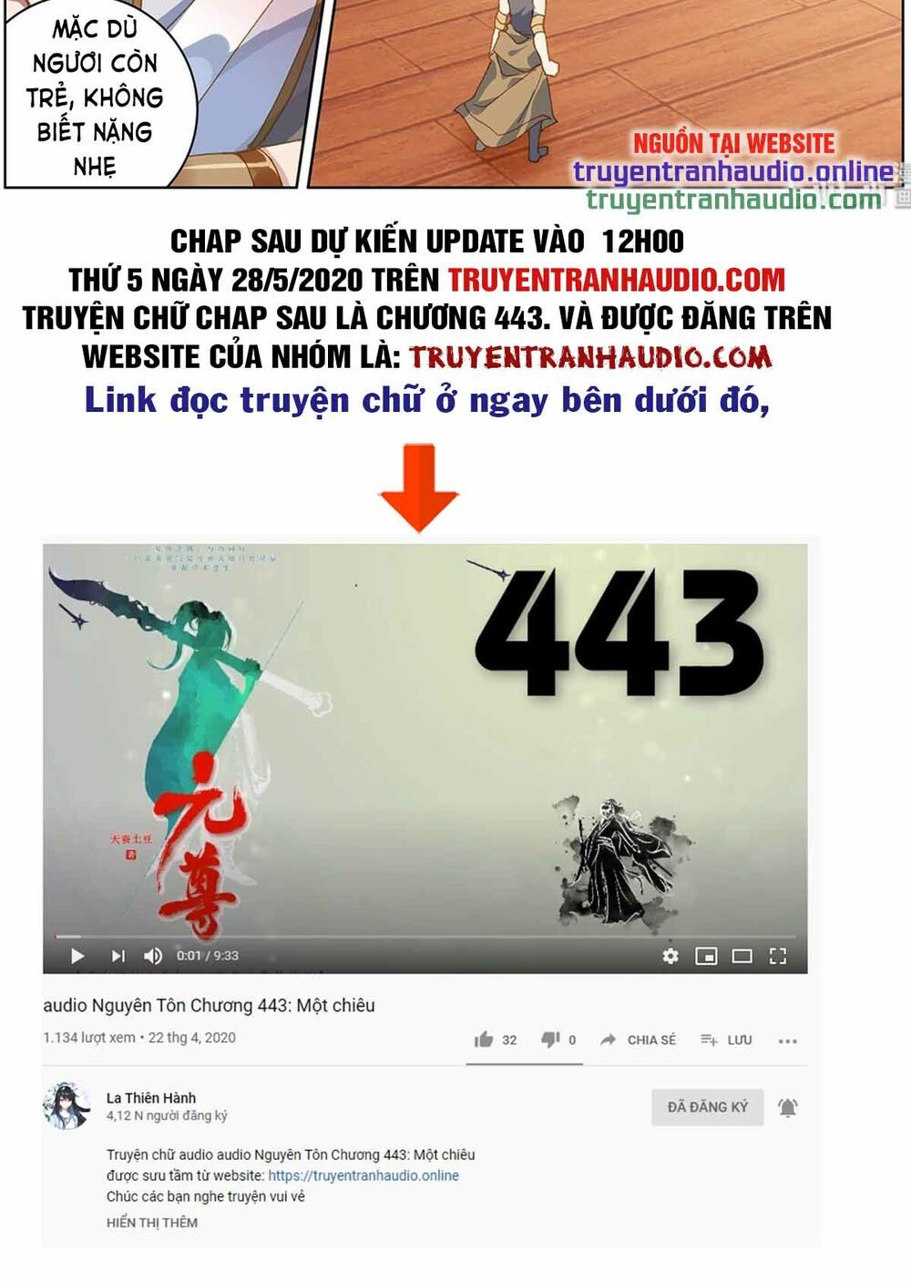 Nguyên Tôn Chap 2181 - Next Chap 2182