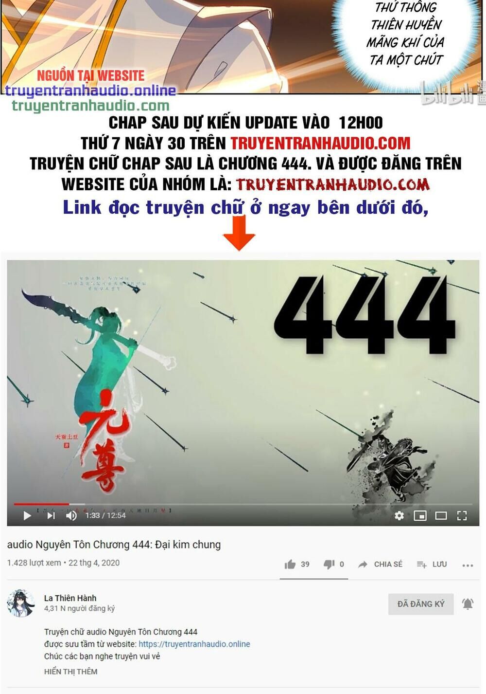 Nguyên Tôn Chap 2182 - Next Chap 2183