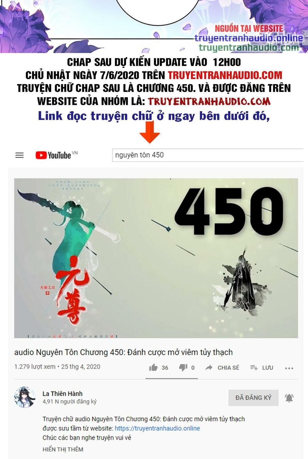 Nguyên Tôn Chap 2211 - Next Chap 2212