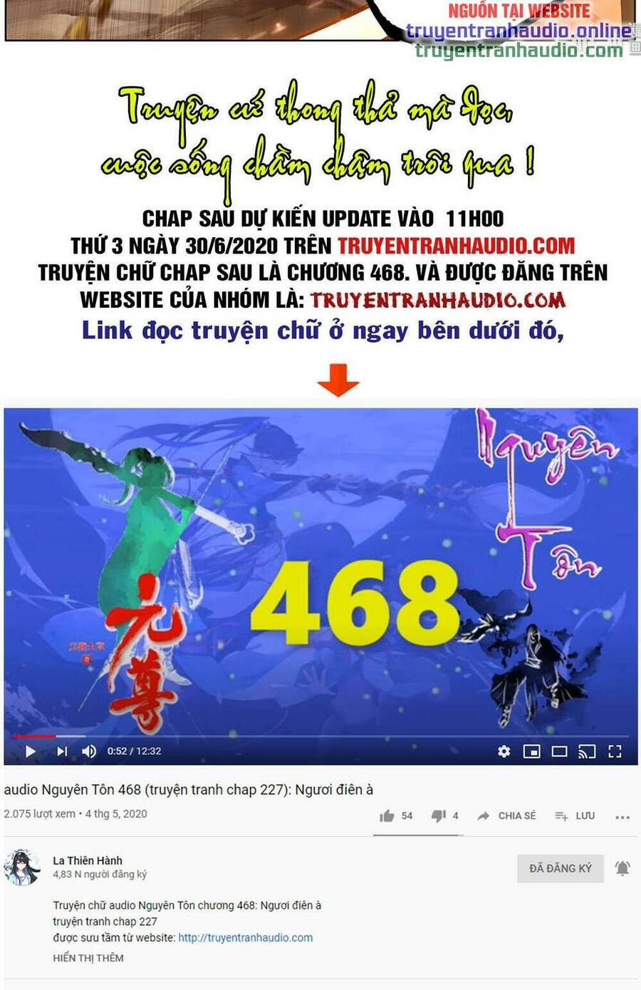 Nguyên Tôn Chap 2272 - Next Chap 2273