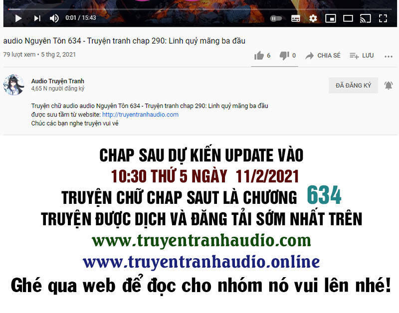 Nguyên Tôn Chap 290 - Next Chap 291