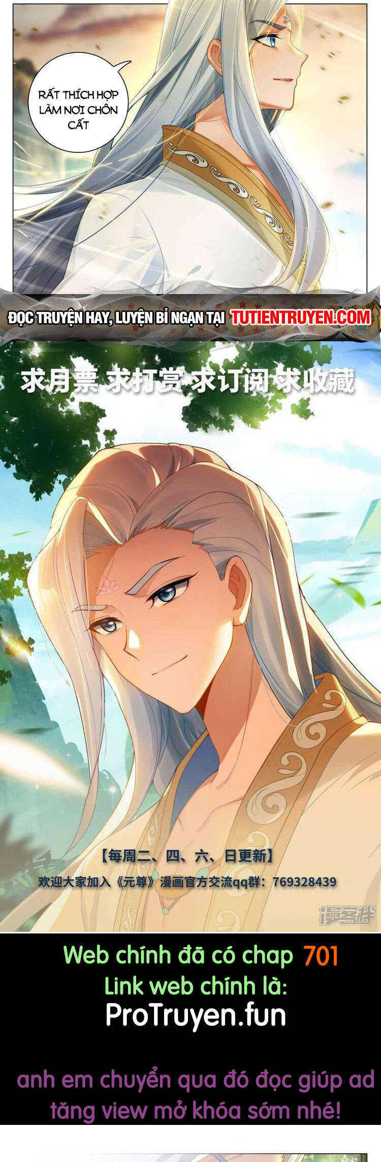 Nguyên Tôn Chap 700 - Next Chap 701