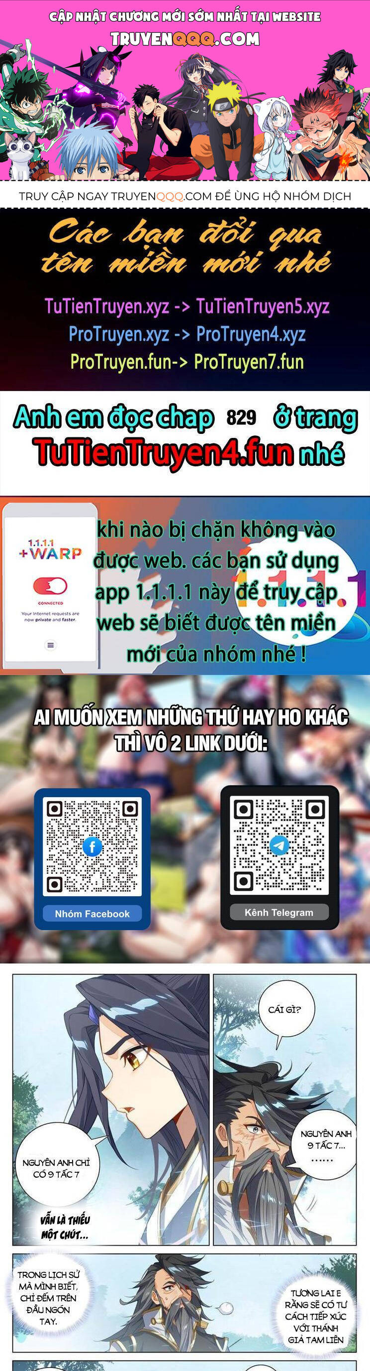 Nguyên Tôn Chap 828 - Next Chap 829