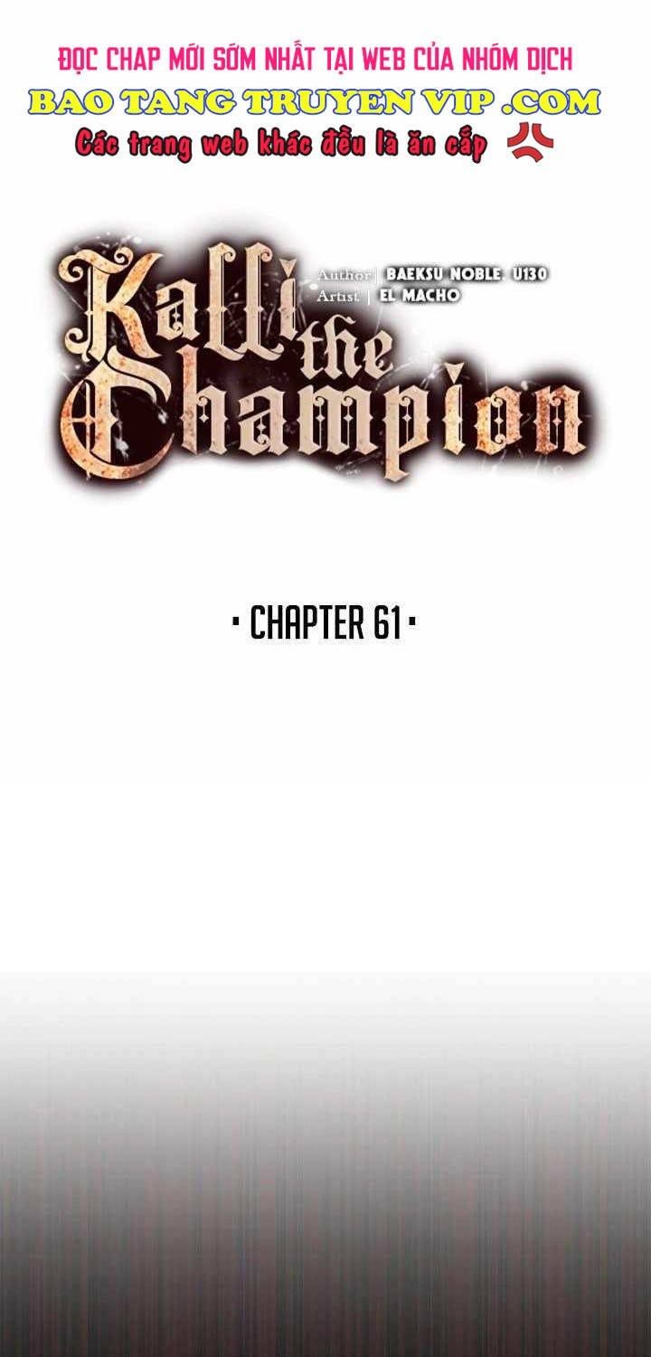 Nhà Vô Địch Kalli Chap 61 - Next Chap 62