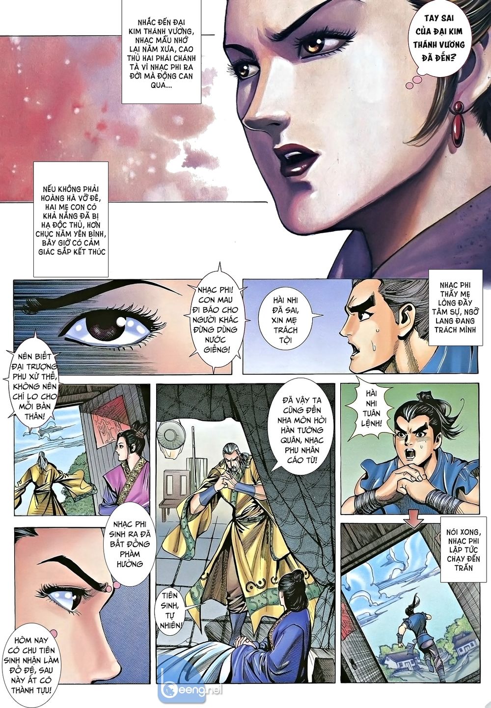 Nhạc Phi Liệt Truyện Chap 9 - Next Chap 10