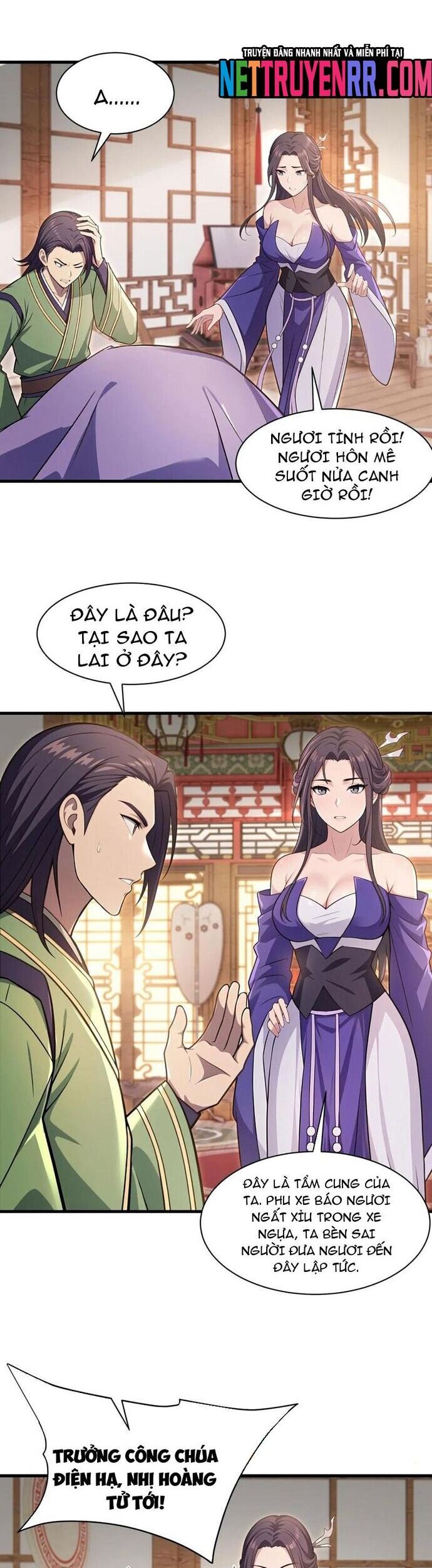 Nhân Vật Phản Diện Muốn Sống Thêm Một Ngày Chap 35 - Next Chap 36