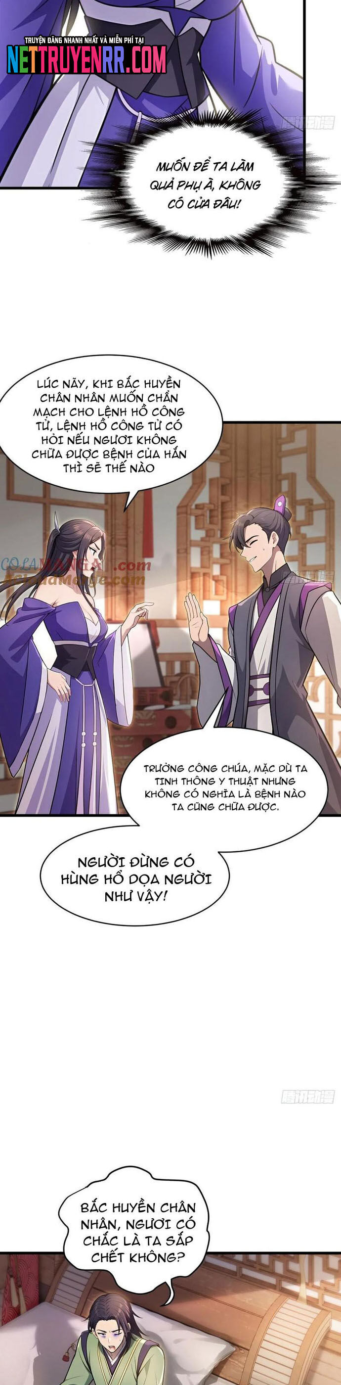 Nhân Vật Phản Diện Muốn Sống Thêm Một Ngày Chap 36 - Next Chap 37