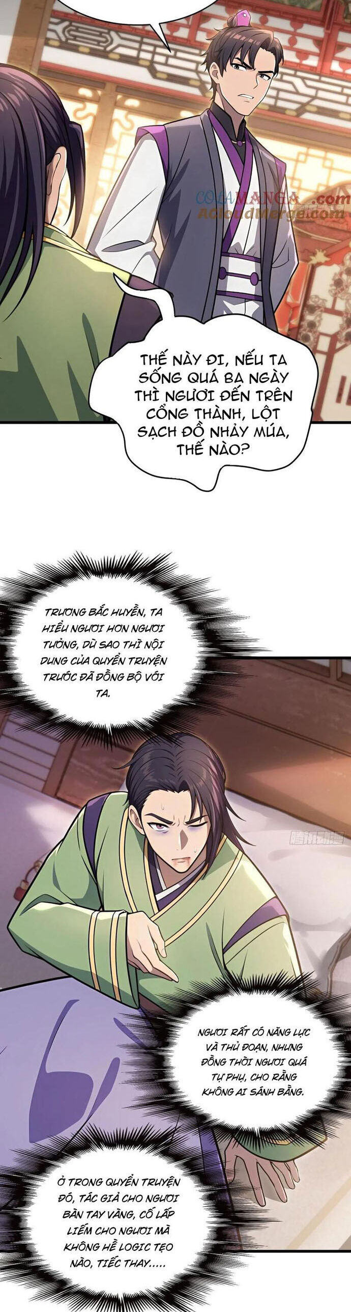 Nhân Vật Phản Diện Muốn Sống Thêm Một Ngày Chap 36 - Next Chap 37