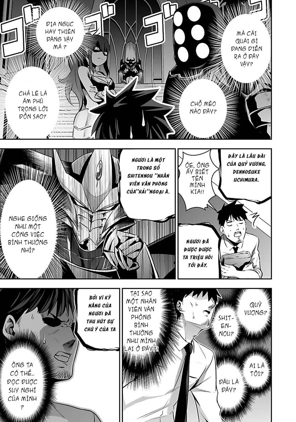 Nhân Viên Văn Phòng Được Triệu Hồi Thành Tứ Đại Thiên Vương Ở Thế Giới Khác Chap 1 - Next Chap 2