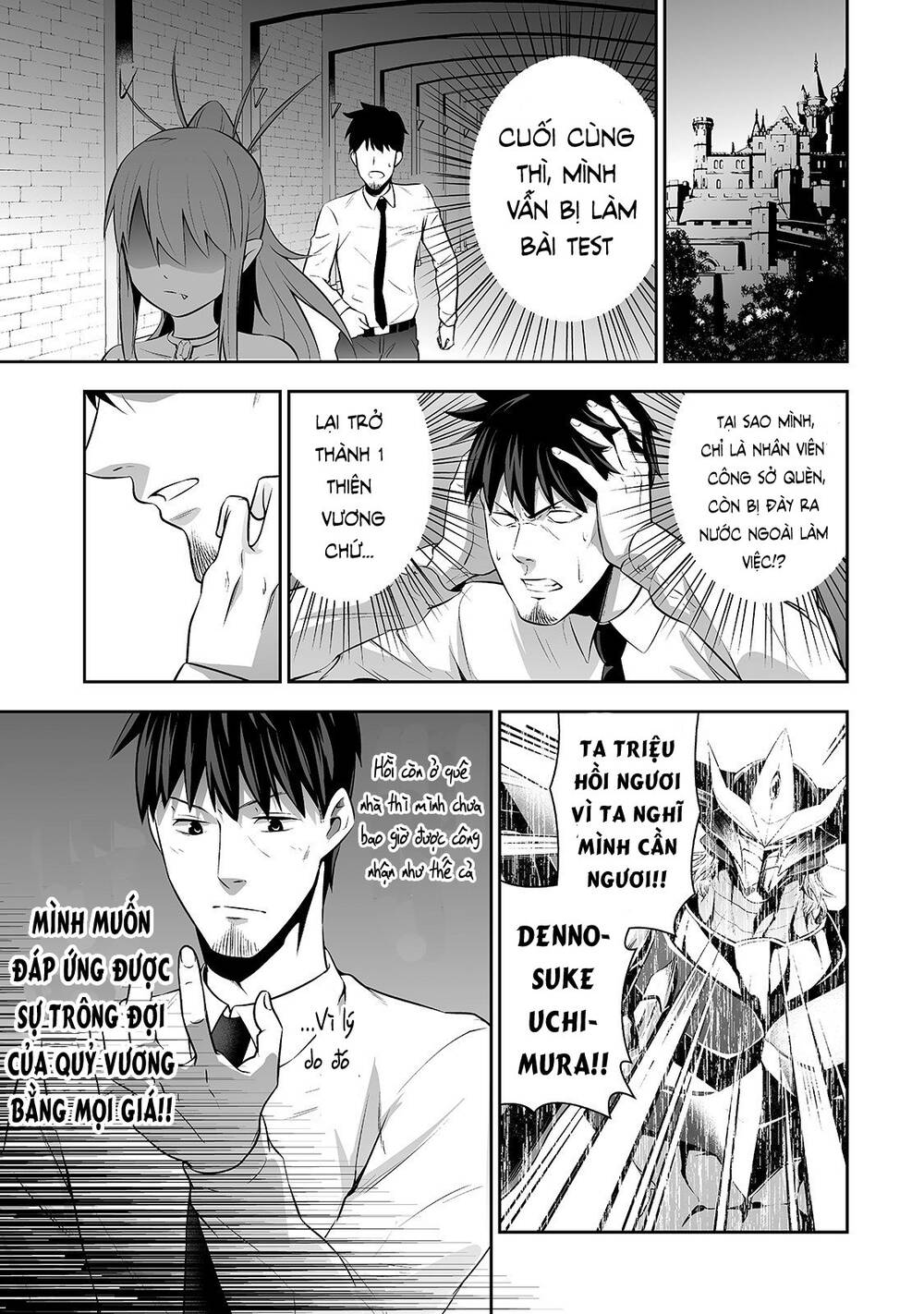 Nhân Viên Văn Phòng Được Triệu Hồi Thành Tứ Đại Thiên Vương Ở Thế Giới Khác Chap 2 - Next Chap 3