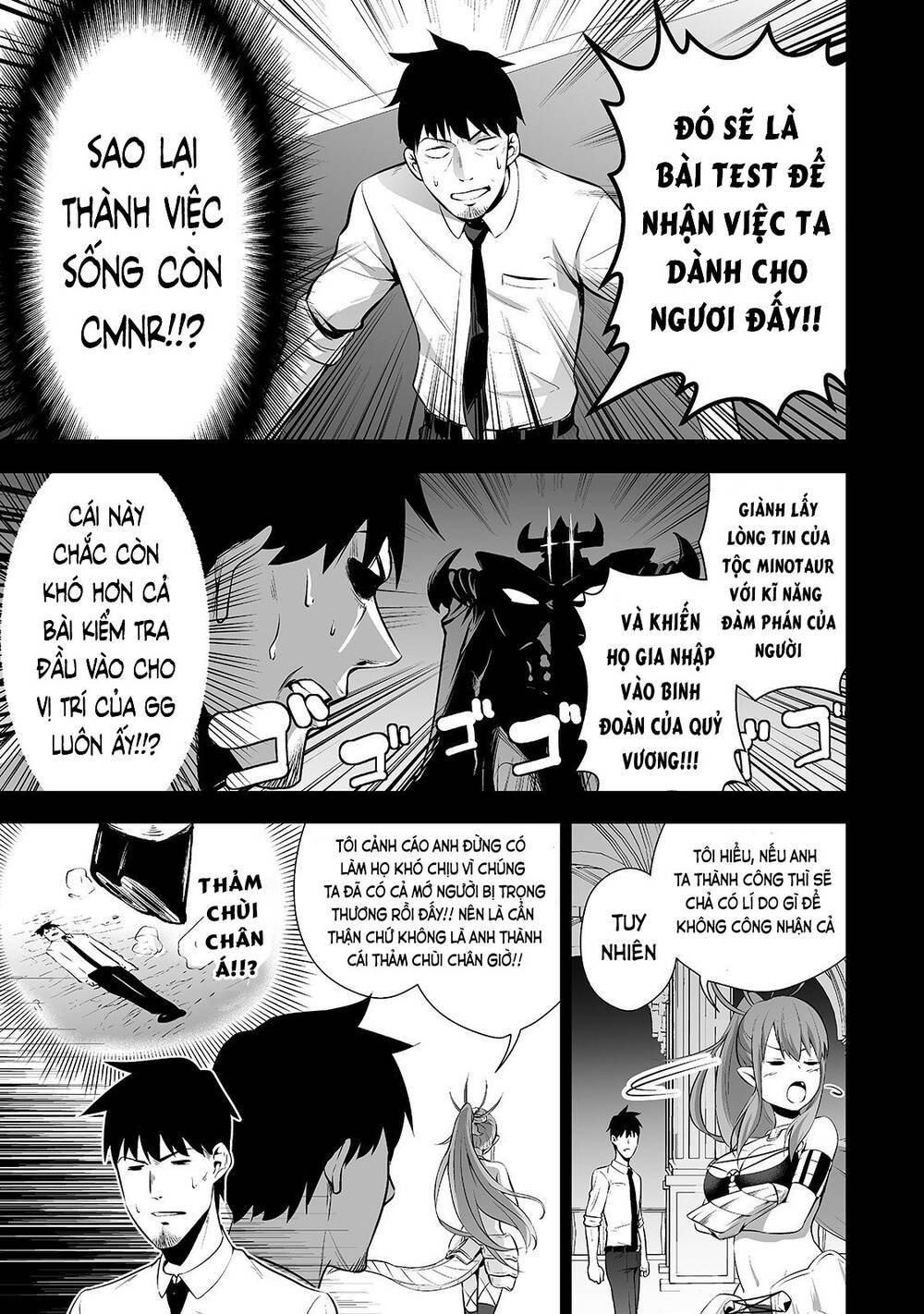 Nhân Viên Văn Phòng Được Triệu Hồi Thành Tứ Đại Thiên Vương Ở Thế Giới Khác Chap 2 - Next Chap 3