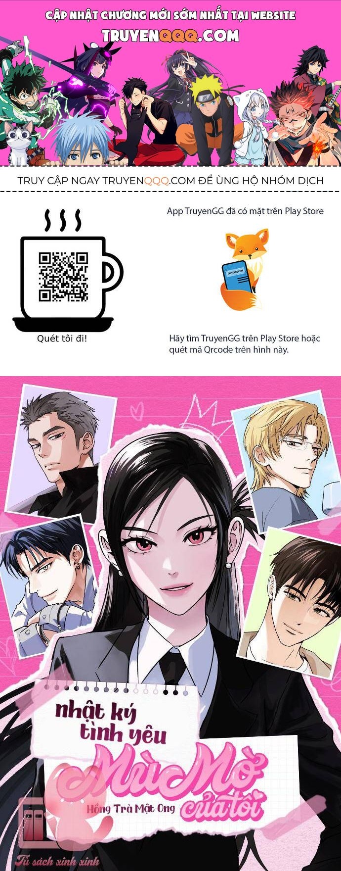 Nhật Ký Tình Yêu Mù Mờ Của Tôi Chap 3 - Next Chap 4
