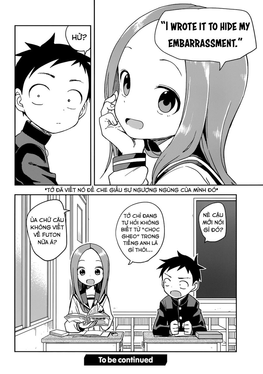 Nhất Quỷ Nhì Ma, Thứ Ba Takagi Chap 149 - Next Chap 150