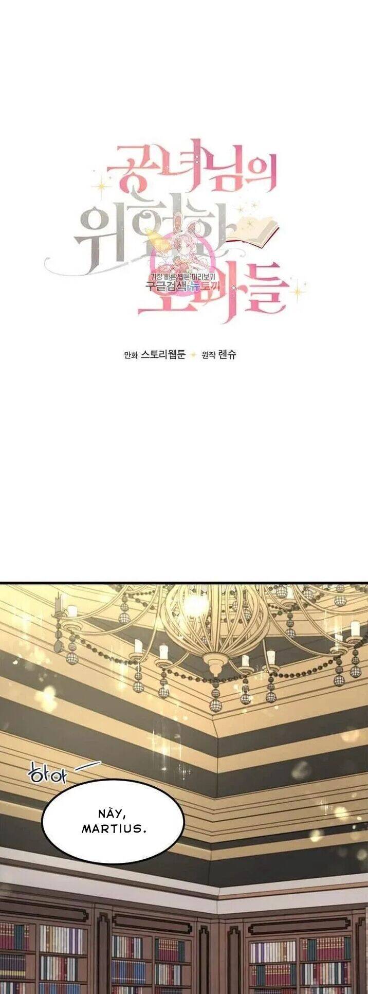 Những Người Anh Nguy Hiểm Của Công Nương Chap 17 - Next Chap 18