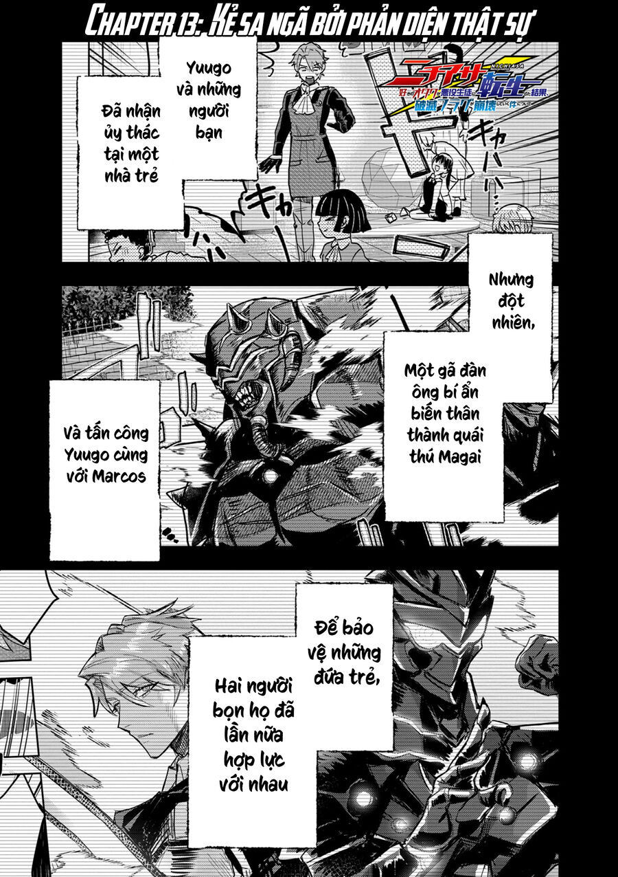 Nichiasa Suki No Otaku Ga Akuyaku Seito Ni Tenseishita Kekka, Hametsu Flag Ga Houkaishiteiku Ken Ni Tsuite Chap 13 - Next Chap 14