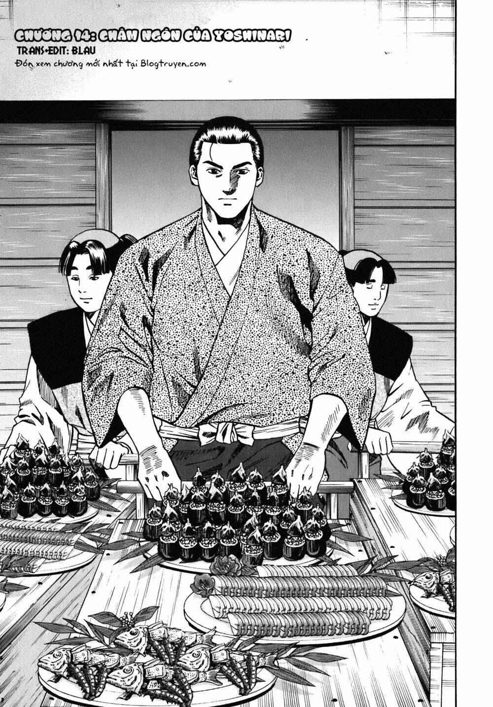 Nobunaga No Chef - Đầu Bếp Của Nobunaga Chap 14 - Next Chap 15