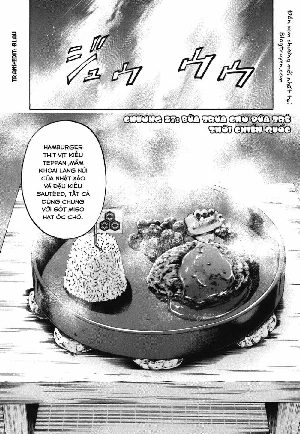 Nobunaga No Chef - Đầu Bếp Của Nobunaga Chap 27 - Next Chap 28