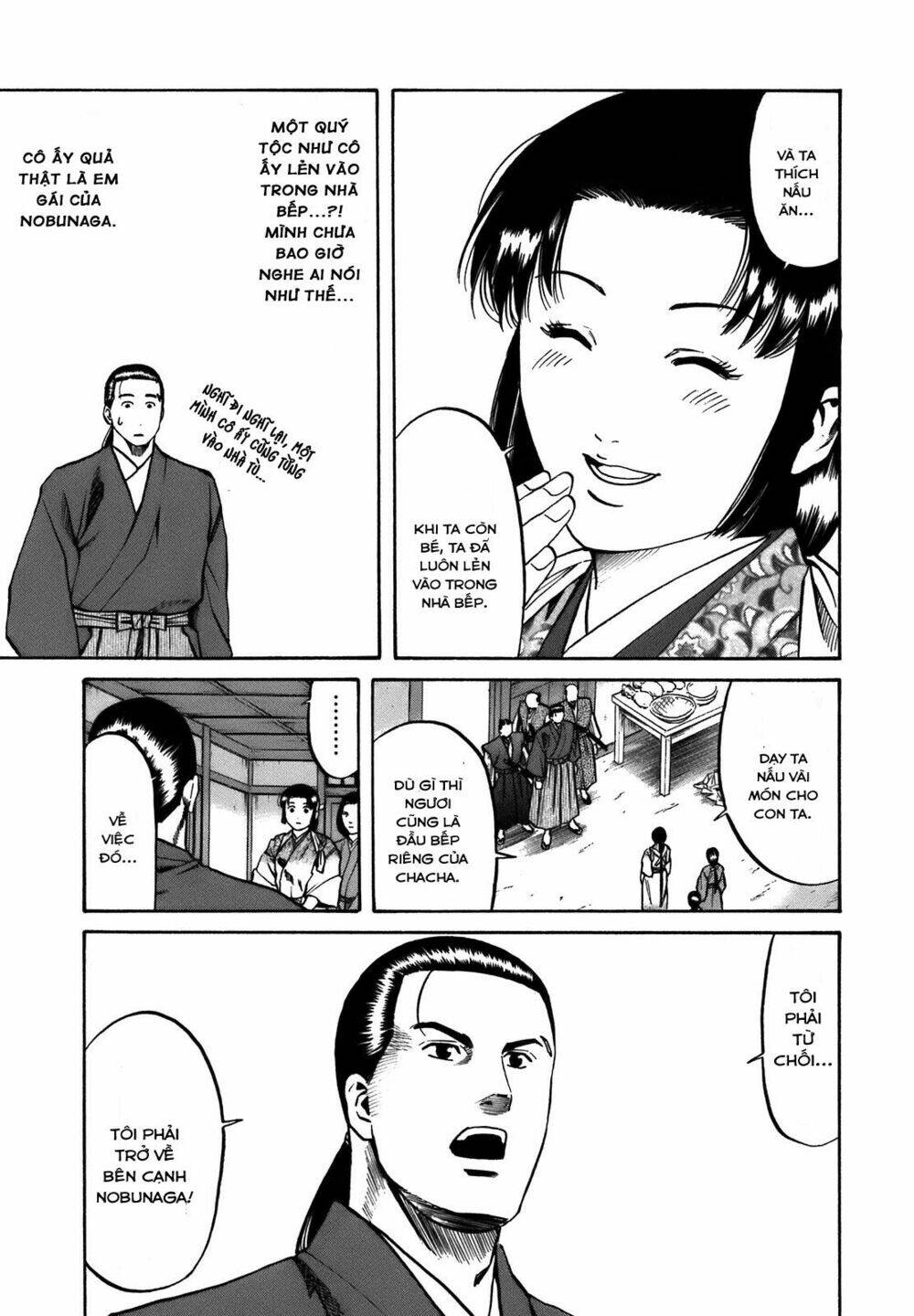 Nobunaga No Chef - Đầu Bếp Của Nobunaga Chap 27 - Next Chap 28