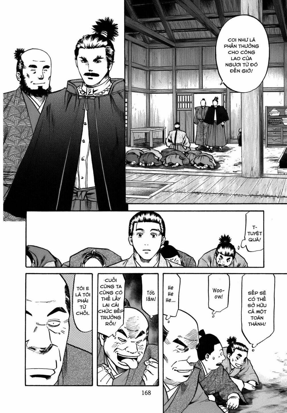 Nobunaga No Chef - Đầu Bếp Của Nobunaga Chap 34 - Next Chap 35