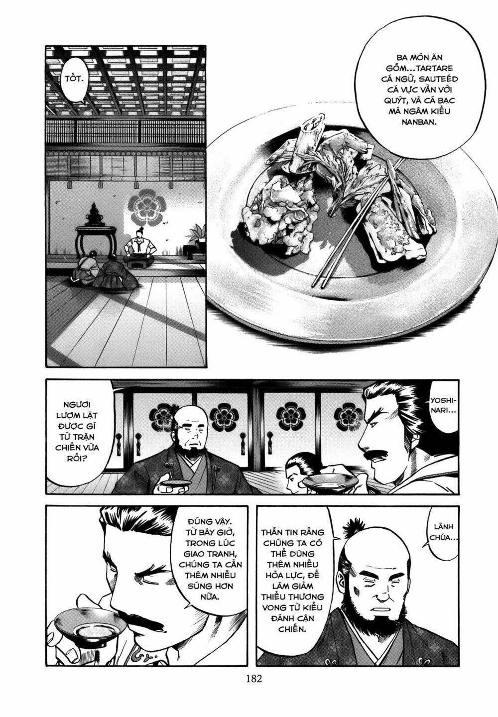 Nobunaga No Chef - Đầu Bếp Của Nobunaga Chap 34 - Next Chap 35