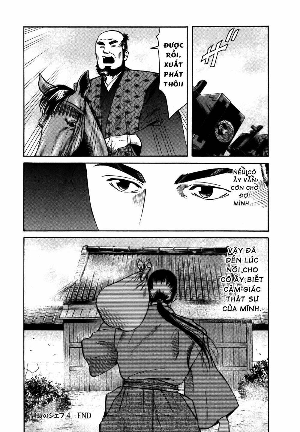 Nobunaga No Chef - Đầu Bếp Của Nobunaga Chap 34 - Next Chap 35