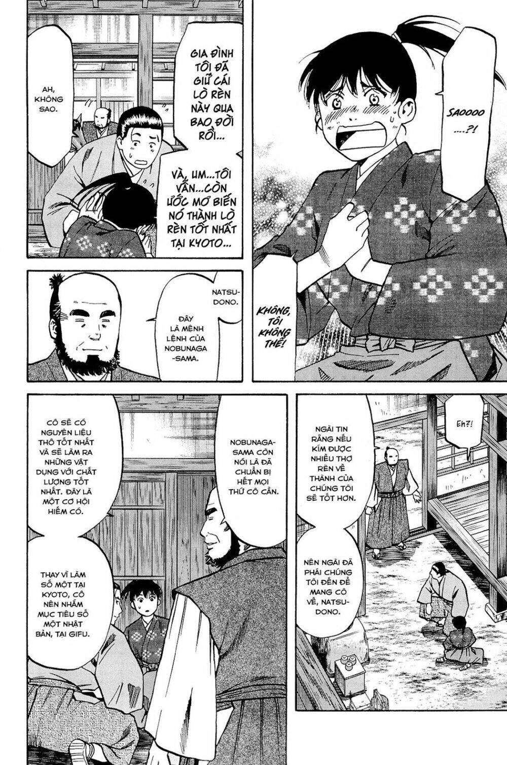 Nobunaga No Chef - Đầu Bếp Của Nobunaga Chap 35 - Next Chap 36