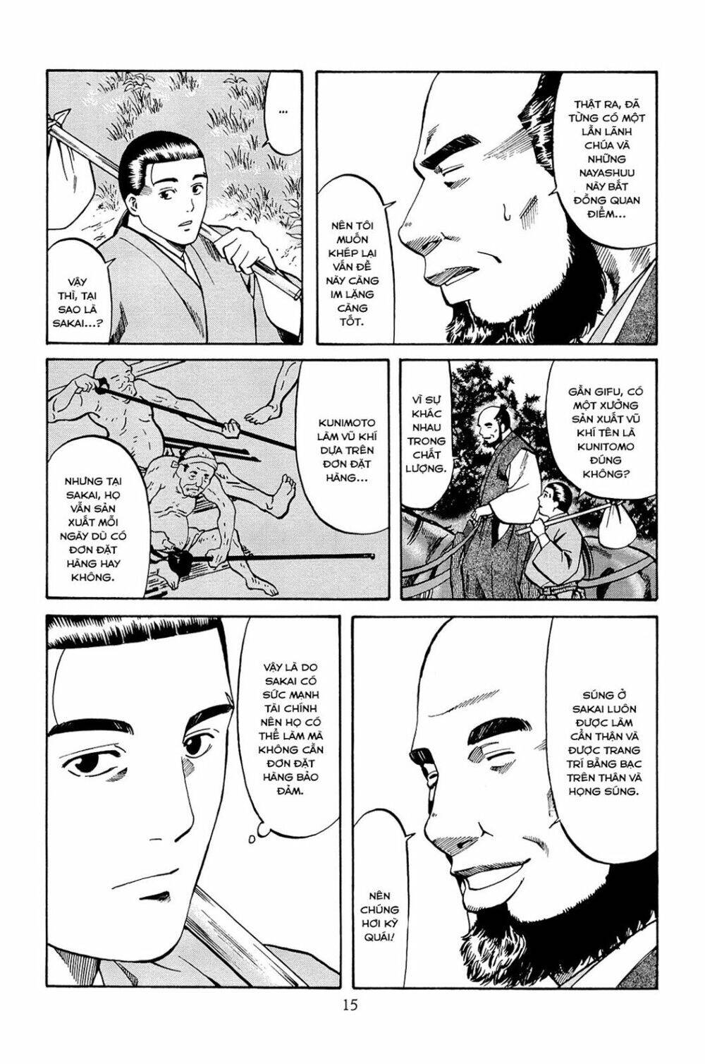 Nobunaga No Chef - Đầu Bếp Của Nobunaga Chap 35 - Next Chap 36